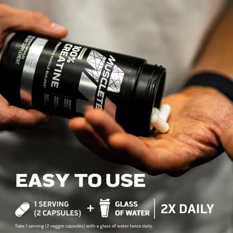 MuscleTech Platinum 100% Creatine Capsules Kreatin Kapseln mikronisiert