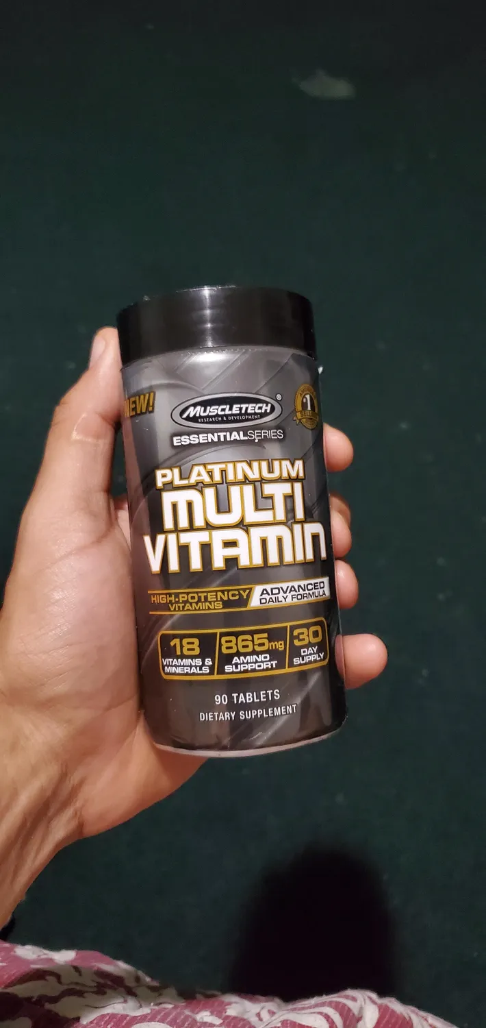 MuscleTech Platinum Multivitamin 90 ct Multivitamin-Komplex