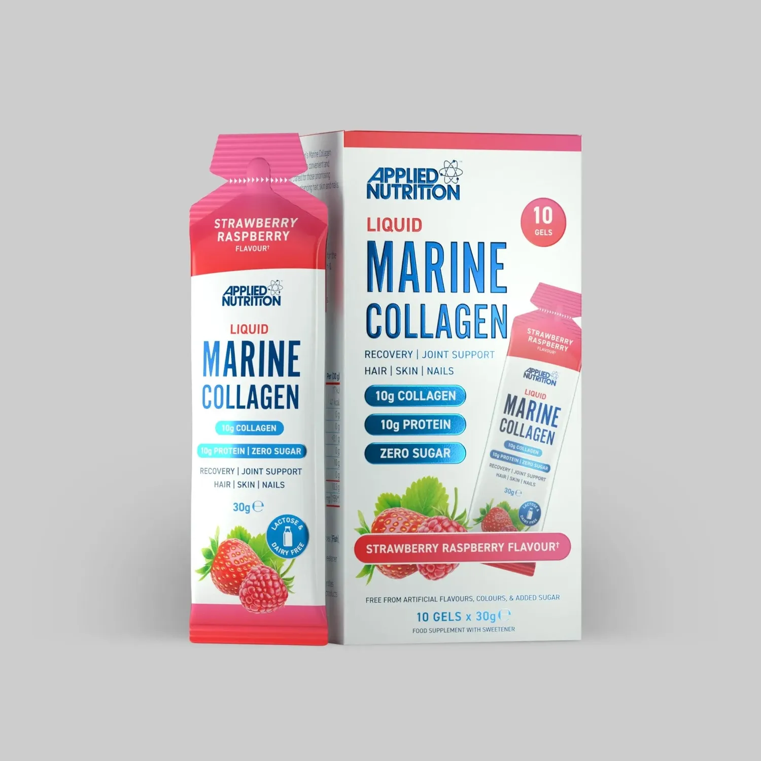 Applied Nutrition Marine Collagen Liquid Peach 10x 10 g