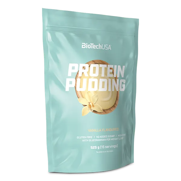 BioTechUSA Protein Pudding Pulver Schokolade 525 g proteinreich