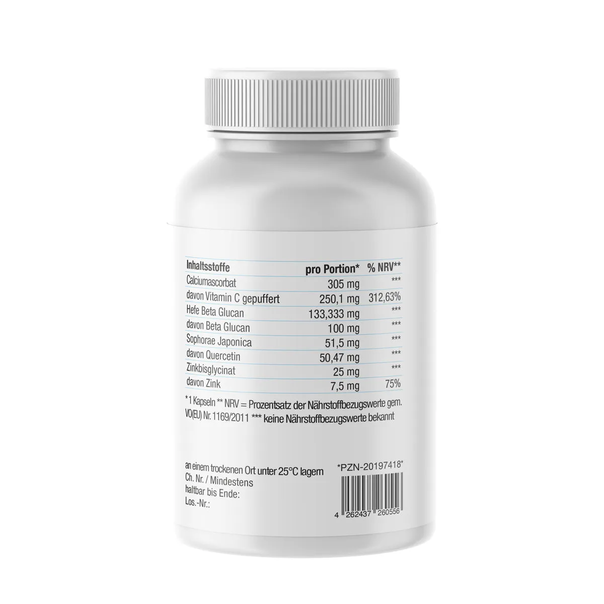 AMFORMULA Care Immun Balance Kapseln 60 Stk Vitamin C Zink