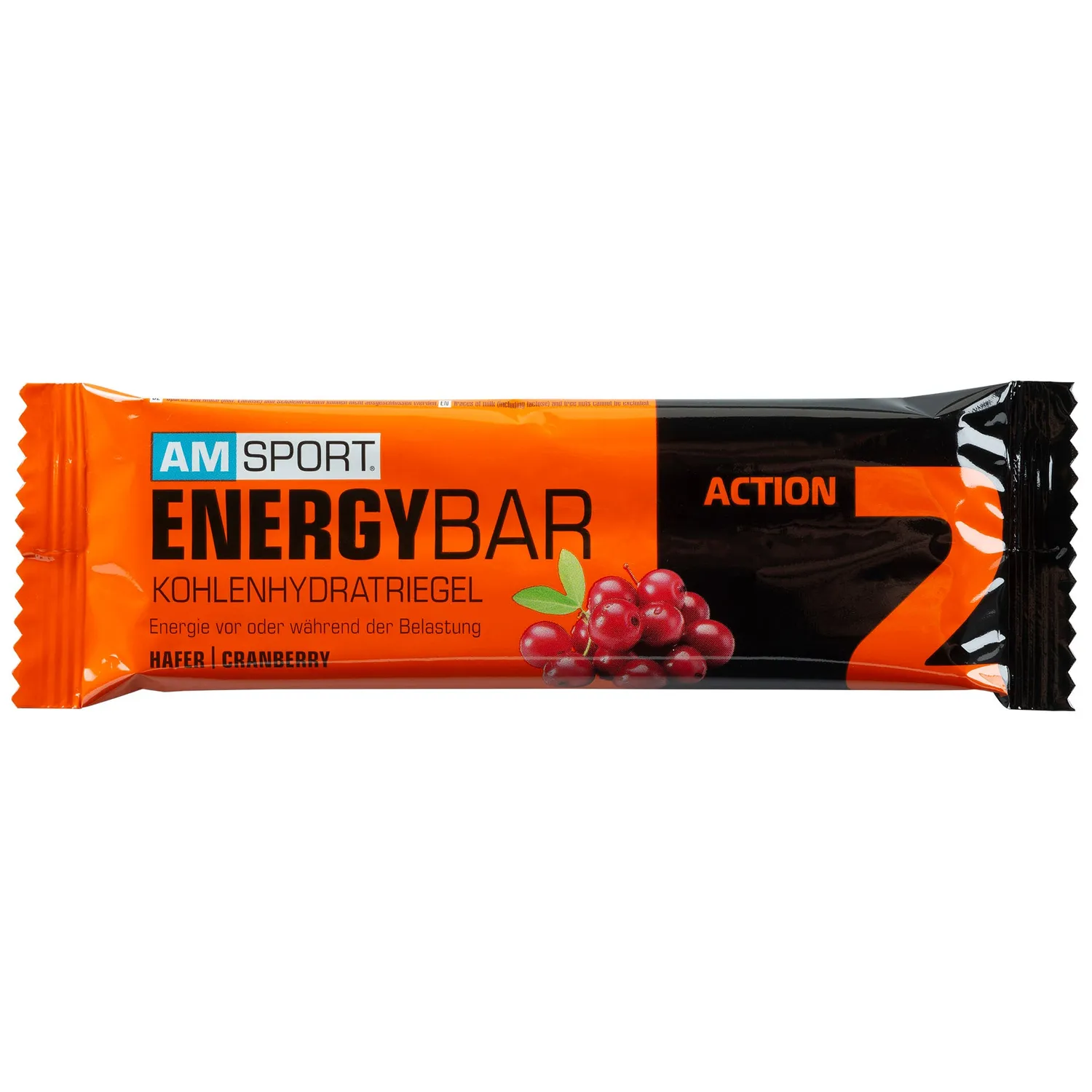 AMSPORT Energy Bar 60 g Riegel Schokolade Kohlenhydrate