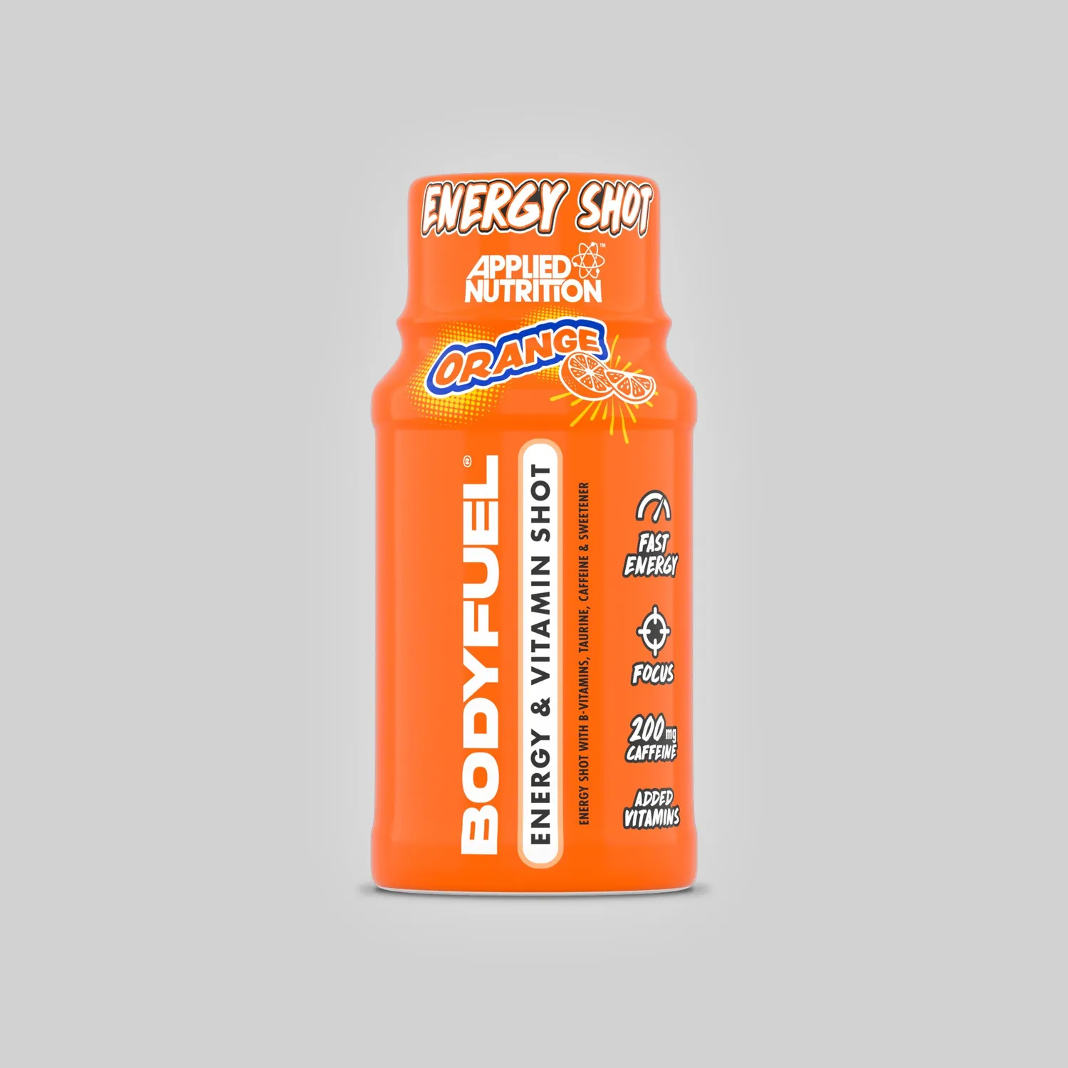 Applied Nutrition BodyFuel Energy Shots Orange 12x60ml Koffein