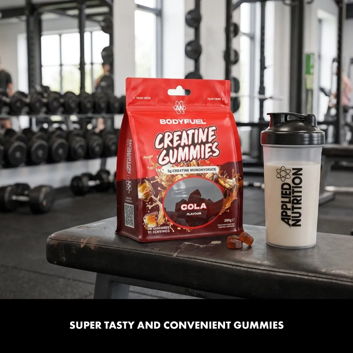 Applied Nutrition BODYFUEL Creatine Gummies Kreatin Berry Blast
